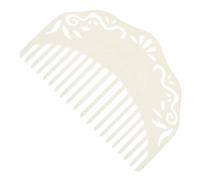 VINTORKY Pettine Laterale Donna Stile Antico Cinese in Resina Bianca per Acconciature Multifunzionali Elegante e Semplice Accessorio Chioma per Uso Quotidiano