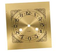 VINTORKY Piastra Quadrante Metallo per Orologio da Vintage, Numeri Arabi e, Montaggio Semplice per Riparazione Orologi a Pendolo