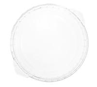 VINTORKY Piatto per Torta in Vetro Trasparente da 8 Pollici, Teglia Resistente al Calore per Microonde e Forno, Lastre di Vetro per Cucina Domestica, Adatto per Cuocere e Servire Dolci