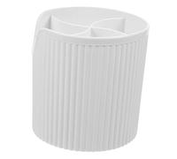 VINTORKY Portapennelli Per Trucco e Pennelli Per Nail Art Organizer Cosmetici Trasparente Con Scomparti Per Penne e Accessori Contenitore Pratico Per Make up e Studio Design Elegante e