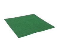 VINTORKY Prato Sintetico in Plastica Verde Quadrato per Paesaggi Urbani e Copertura Tombini con Texture Realistica