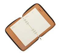 VINTORKY Quaderno con Cerniera A5 Compatto, Blocco Note per Scrittura Quotidiana con Borsa Zip, Design alla Moda per Ufficio e Casa, Pratico da Trasportare in Borsa o Zaino