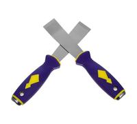 VINTORKY Raschietto in Ferro per Riparazione Pneumatici Auto 2 Pezzi, Strumento Efficiente per Pulizia e Levigatura Ruote, per Operazioni Agricole e Cortili