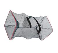 VINTORKY Rete da Pesca Pieghevole per Granchi e Gamberi Gabbia per Esche, Trappola Riutilizzabile per Pesca in Mare e Laghi