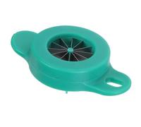 VINTORKY Scallion Cutter Tagliacipolle Verdi, 12 Lame in Acciaio Inox e Plastica, Verde, per Peperoni e Cipollotti, Taglio Liscio e Sicuro, Utensile da Cucina