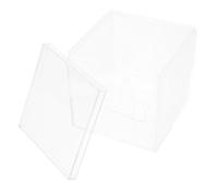 VINTORKY Scatola Espositiva Per Plettri Chitarra Acrilico Trasparente Porta Plettri Robusto e Stabile Per Conservazione Sicura e Comoda Ottimo Per Musicisti e Appassionati Di Chitarra