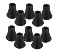 VINTORKY Set 10 Piedini in Gomma Per Batteria, Protezioni Anti-scivolo Per Gambe e Supporti Tamburo, Cuscinetti Stabilizzanti Per Pavimento, Per Batteristi e Uso Interno