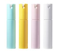 VINTORKY Set 4 Pezzi Bottiglie Spray da Viaggio 30ml in Pp Colore Assortito, Pratiche e Facili da Usare, per Cosmetici in Viaggio
