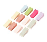 VINTORKY Set Da 24 Blocchi Spugna Triangolari Per Nail Art Fai Da Te, Spugne Sfumate Per Manicure, Strumenti Per Unghie Da Donna, Leggero e Compatto, Adatto a Saloni e Uso Personale