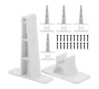 VINTORKY Set da 5 Fermaporte per Camper e Yacht in Plastica Bianco Forte Forza di Fissaggio e Design Versatile per Porte e Finestre di Veicoli Ricreazionali