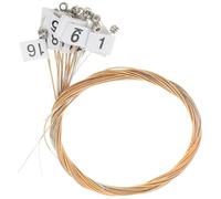 VINTORKY Set di Corde per Lira Filo in Acciaio e Ottone, Resistente dal Suono Nitido, per Musicisti e Sostituzione Corde Arpa Lira