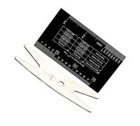 VINTORKY Set Di Strumenti Di Misurazione Per Chitarra Kit Di Strumenti Per Violino Righello Per Tasti Forcella Per Azione Delle Corde