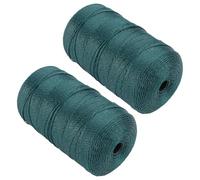 VINTORKY Spago da Pesca in Nylon Intrecciato 2 Pezzi Corda da Pesca Resistente in Acqua Salata e Dolci Acque per Uso Professionale e Ricreativo