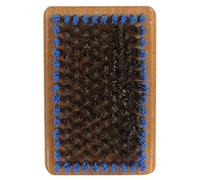 VINTORKY Spazzola per Cura Sci e Snowboard con Setole in Ottone e Nailon, Manico in Legno Resistente per Rimozione Cera e Sporco, per Pulizia e Manutenzione On-The-Go