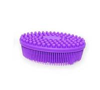 VINTORKY Spazzola per Shampoo Silicone per Scrubber Doccia con Massaggio Materiale Silicone Alimentare Design Ergonomico per Bagno