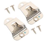 VINTORKY Supporto Clip Per Microfono in Metallo Per Radio Cb, Accessorio Per Radioamatori, Kit 2 Pezzi Viti, Montaggio Veicolare Per Microfono Portatile, Attrezzatura Radio Per Uso Mobile