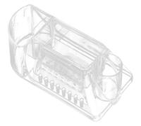 VINTORKY Supporto Compatto Porta Punte Trapano e Organizzazione per Conservazione Organizer in PC Nail Art Puntali per Unghie per Salone e Formazione