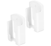 VINTORKY Supporto Porta Telecomando da Parete 2 Pezzi, Custodia Porta Telecomando Tv e Condizionatore in Plastica Autoadesiva, Organizer Salvaspazio Stabile per Casa e Soggiorno