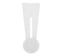 VINTORKY Supporto Posteriore Adesivo per Cornice Foto in Plastica Bianco, Forma Trapezoidale, 10 Pezzi, Cavalletto per Esposizione Album e Quadri in Vari Ambienti