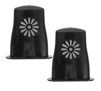 VINTORKY Umidificatore Leggero e Portatile per Chitarra in Plastica 2 Nero per e Idratazione del Pannello per