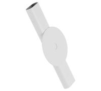 VINTORKY Vaso da Parete in Metallo Bianco Nordic Porta Fiore Decorativo Muro Supporto Floreale Salvaspazio per Pareti Casa e Ufficio Design Semplice e Resistente per Decorazione Fiori