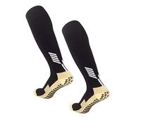 Vintree Calzettoni da Uomo 1 paio Calze Compressione Graduata Donna e Uomo Calze Elastiche a Compressione Graduata per Sport Migliora Le Prestazioni per Sport Corsa (nero)