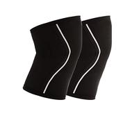 Vintree Ginocchiera Sportiva Fascia Ortopedica Elastica per Ginocchia in Neoprene Tutore per Leg Press Powerlifting Bodybuilding e Calcio per Corsa Allenamento Basket Unisex (Small,Nero)