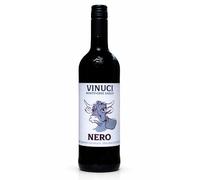 Vinuci “Nero” 0,0% - Cabernet Sauvignon De-alcolizzato 750 ml | Bevanda Analcolica da Uve Selezionate | Stile Elegante | Vegan | Alto Adige