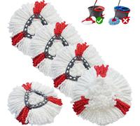 Vinuwu 5Pack testine di ricambio compatibili con Mocio Vileda Turbo Smart/O Ceda