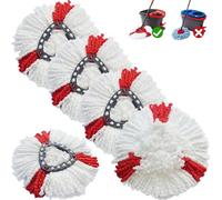 Vinuwu 5Pack testine di ricambio für Mocio Vileda Turbo Smart/O Cedar Mops