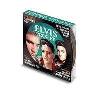 Vinyl Buddy Elvis - Set di 4 sottobicchieri