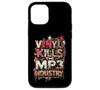 Vinyl Kills the MP3 Industry - Musica per gli amanti dei dischi Custodia per iPhone 12/12 Pro