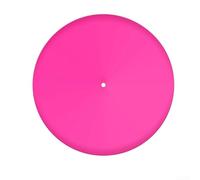 Vinyl LP Slip Mat 30,5 cm acrilico per giradischi con proprietà antistatiche e incavo etichetta centrale per migliorare l'audio e ridurre il rumore statico
