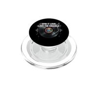 Vinyl Record Collector Spin It Loud Love The Crackle PopSockets PopGrip per MagSafe