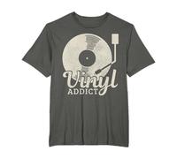 Vinyl Record DJ Vintage Retro Disco Regalo Maglietta