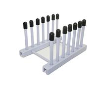vinyl record Storage Holder supporto dispositivo di pulizia stendino display - Vinile plastica e silicone top rack può contenere fino a 6 album LP di - per 30,5 cm e 17,8 cm dischi
