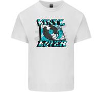 Vinyl Records Lover Decks Turntable DJ Uomo Cotton T-Shirt Tee Top