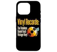 Vinyl Records The Timeless Sound Track Vintage Vinile Custodia per iPhone 16 Pro