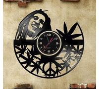 Vinyl-Schallplatte Handgefertigt Wohnkultur Wanduh Bob Marley