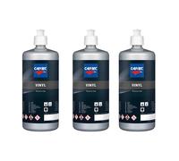 Vinyl Silicon Free Ravvivante Plastiche Esterne Gomme Auto 1 Litro 3 Pezzi