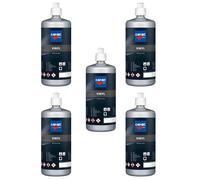 Vinyl Silicon Free Ravvivante Plastiche Esterne Gomme Auto 1 Litro 5 Pezzi