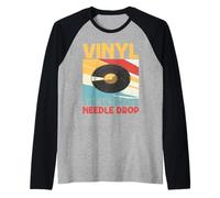 Vinyl The Ultimate Needle Drop - Dischi in Vinile Maglia con Maniche Raglan