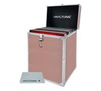 Vinyl Tonic 12`` Rose Gold LP Storage Case With Cloth NUOVO