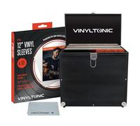 Vinyl Tonic: Black Lp Case (With Cloth & 10Pk Outer Sleeves)