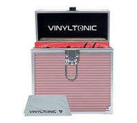 Vinyl Tonic 7`` Vinyl Storage Case With Cloth Rose Gold NUOVO