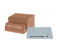 Audio & Hi-Fi Vinyl Tonic: 'Now Playing Stand' + Microfibre Cloth