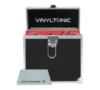 Audio & Hi-Fi Vinyl Tonic: 7" Vinyl Storage Case With Cloth - Black (Custodia &