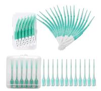 Viojrlly 60 Pezzi Scovolini Dentali forma cu 12 bastoncini di filo interdentale, Scovolino Denti,Gum Scovolini Dentali,Igiene Orale, Scovolini Gum, Pulisci Denti per Pulire e Massaggiare la Bocca