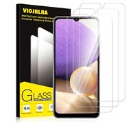 Viojrlra 3 Pezzi, Vetro Temperato per Samsung Galaxy A32 5G, 9H Durezza HD Trasparente Pellicola Prottetiva, Anti Graffio, Anti-Impronte, Senza Bolle, Ultra Resistente Protezione Schermo