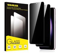 Viojrlra Privacy Pellicola Protettiva per Samsung Galaxy S23 Vetro Temperato Anti-Spy, Durezza 9H Ultra Resistente Anti Graffio Anti-Impronte Pellicola Prottetiva, Senza Bolle, HD, Pacco da 2